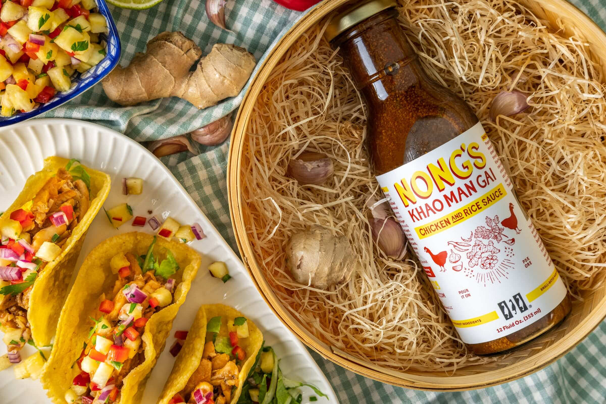 Nong's Chicken Tacos with Pineapple Salsa – Nongs