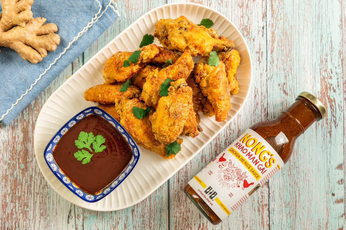 Oven Fried Chicken Wings &ndash; Nongs